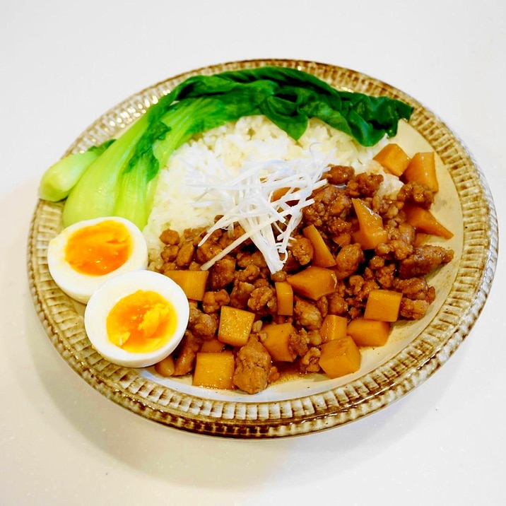 豚ひき肉で作る ルーローハン ルーロー飯 魯肉飯 レシピ 作り方 By Oppeke22 楽天レシピ